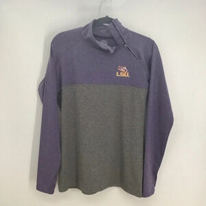 Rivalry Threads Women’s LSU Neck Zip Pullover Sweatshirt